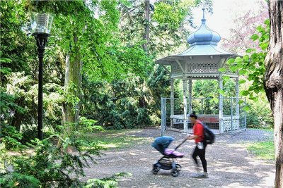Seit dem 12. Juni ist der Pavillon im Albertpark gesperrt.
