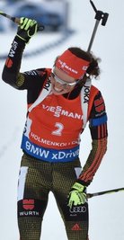  Laura Dahlmeier jubelte gestern über Silber im Massenstartrennen. 
