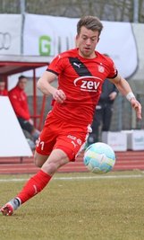 Patrick Göbel erzielte erstmals zwei Treffer für den FSV in einem Spiel.