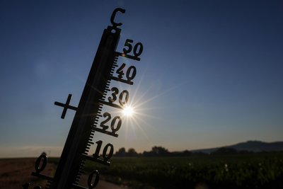Gut 10 Grad Celsius wurden im Dezember am Erzgebirgskamm gemessen.
