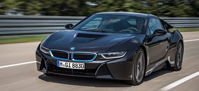 Teurer Schöner: der BMW i8.