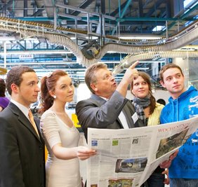 
              <p class="artikelinhalt">Ein Besuch im Druckzentrum der "Freien Presse" ist Bestandteil des Projekts.</p>
            