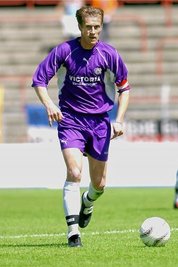 Petr Grund: beim FC Erzgebirge Aue nicht nur Mannschaftskapitän, sondern auch so etwas wie der Herr des ruhenden Balls. Seine Standards waren gleichermaßen gefürchtet wie gefährlich. 