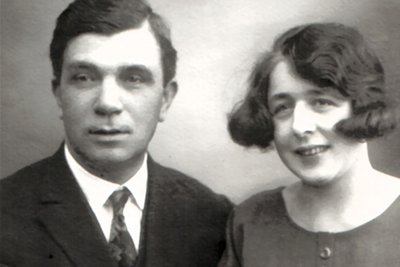 Der Kaufmann Max Conrad starb am 27. November 1938 im Bunker. Auf dem Bild ist er mit seiner Frau Elsa zu sehen.