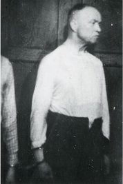 Der sächsische Gauleiter und Reichsstatthalter Martin Mutschmann nach seiner Verhaftung 1945.