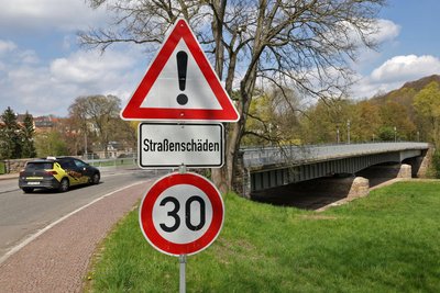 Seit Jahren ist die Muldenbrücke in Waldenburg in einem schlechten Zustand.