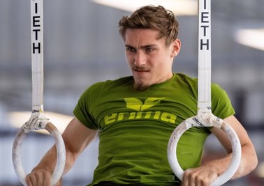 Turner Nick Klessing hat bei Olympia die ungeliebte Rolle des Ersatzmanns.