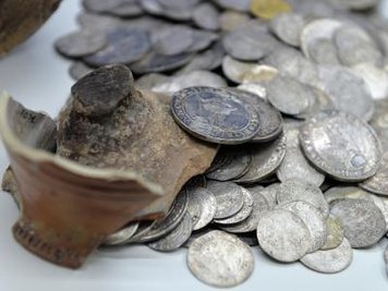 Alte Münzen sind in der Sonderausstellung «Geld» zu sehen.