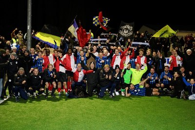 Die beiden Teams feiern ihren Auftritt in der Fenix Trophy. Für Athletic Sonnenberg ist die Europapokalreise allerdings beendet.