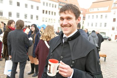 Tilmann Köhler (27) ist Bergbauingenieur und er will auch im Bergbau arbeiten.