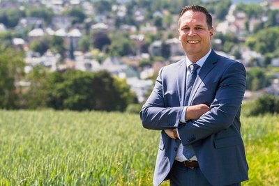 Erster Arbeitstag für den neuen Landrat im Erzgebirge. 