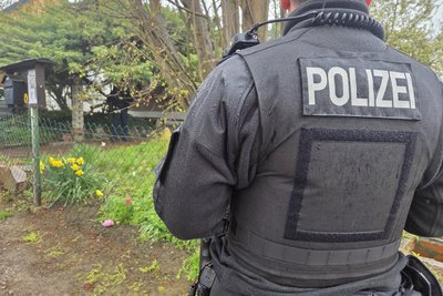 Die Polizei sicherte die Räumung ab.