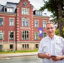 Das Telefon von Volker Holuscha stand nach der Wiederwahl für eine zweite Amtszeit am gestrigen Montag nicht still. 