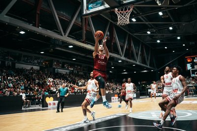 Dominik Lockhart in Aktion.