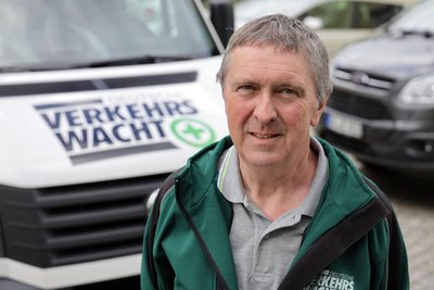 Jörg Frenzel leitet die Gebietsverkehrswacht Chemnitzer Land.