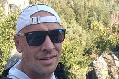 Marco Locke aus Glauchau durchquerte beim Ultramarsch Dresden auch Teile der Sächsischen Schweiz.
