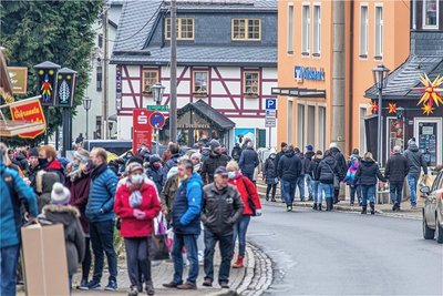 Besonders während der Adventszeit ist Seiffen ein Touristenmagnet.