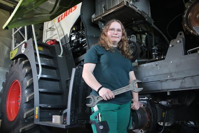Johanna Pfretzschner schraubt auch privat gerne.