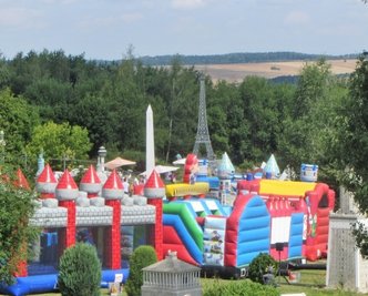 Am Sonntag wird die Miniwelt Lichtenstein wieder ein Hüpfburgen-Paradies. 