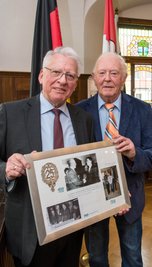 Der Peniger Bürgermeister Thomas Eulenberger feierte gestern sein 25-jähriges Dienstjubiläum.