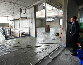 Mit der neuen Stadtbibliothek wird nicht nur architektonisch ein Highlight im Stadtbild geschaffen, langfristig sollen hier auch Mietkosten gespart werden.