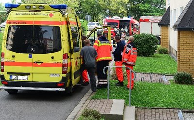 Im Wohnblock Lauenhainer Straße am Kindergarten hatten Mieter Sachen auf dem Herd vergessen.