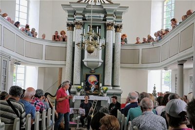 Die Konzerte in der Kirche sind immer besonders.