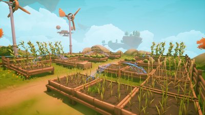 Manchmal langsamer als gewollt: Wer in "Solarpunk" vorankommen will, muss beim Anbau von Pflanzen geduldig sein.