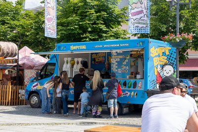 Das Good Food Festival fand zum ersten Mal in Auerbach statt.