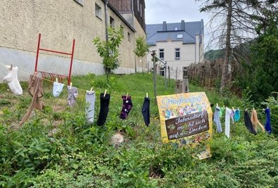 Dunkel, hell, mit Muster oder einfarbig, dick oder dünn, Herrensocken oder Damenstrümpfe: Alles dreht sich im Ort diesmal um die Fußbekleidung. Das Fest findet Samstagnachmittag von 14 bis 22 Uhr statt. 