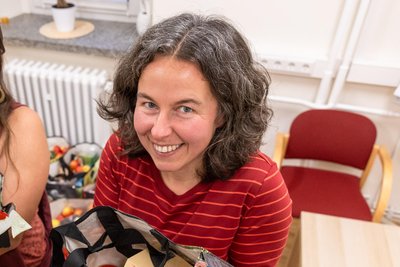 Kerstin Rudolph vom Diakonischen Werk Rochlitz freut sich über die Verstärkung im Hort St. Nikolaus.