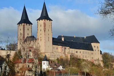 Auf Schloss Rochlitz herrscht zwar Winterpause, jedoch kann es per Internet besucht werden. 