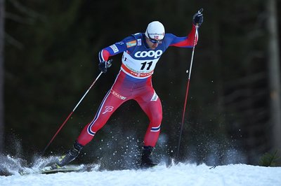 Für lange Stöcke braucht man viel Armkraft. Petter Northug hat sie. Die Tour de Ski konnte der Norweger aber noch nie gewinnen.