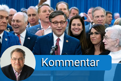 Karl Doemens kommentiert die Wahl von Mike Johnson zum Chef des US-Repräsentantenhauses.