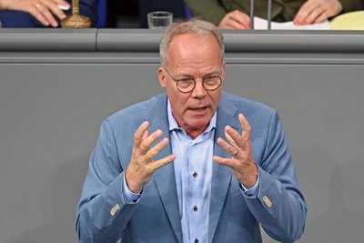 Bei einer Debatte im Bundestag: Matthias Miersch, Fraktionsvorsitzender der SPD.