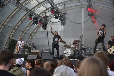 Die Band Donots machte während ihrer Tour in Chemnitz Halt. 