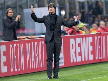 Bundestrainer Joachim Löw musste sich mit einem 0:0 zufriedengeben.