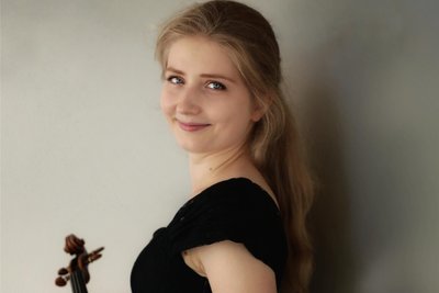 Konzertmeisterin Joanna Kasperczyk-Adamek stellt sich in Freiberg und Döbeln vor.
