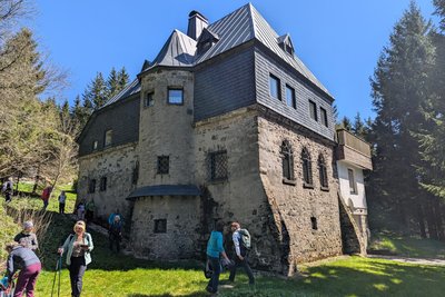 Die „Villa Lieberwirth“ war der Höhepunkt der Tour.