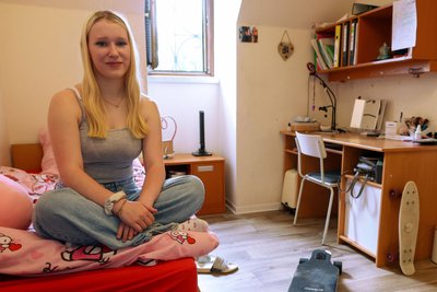 Zweieinhalb Jahre hat Leonie bei der „Kinderarche“ Sachsen gelebt. Jetzt zieht die 15-Jährige zurück zu ihrem Vater.