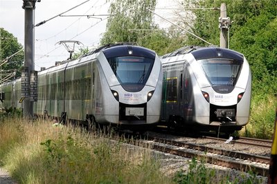 Die elektrischen Züge der Mitteldeutschen Regiobahn verkehren zwischen Dresden und Hof.