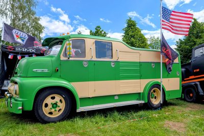 Der Ford C-620 fuhr für die Feuerwehr in Holland.