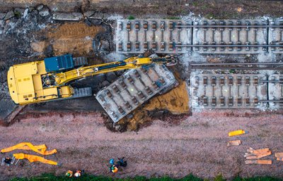 Im Schienennetz der Bahn wird an vielen Stellen gebaut. Das Problem: Das Netz ist einem so schlechten Zustand, dass damit bislang nur der Ist-Zustand beibehalten werden kann. (Archivbild)