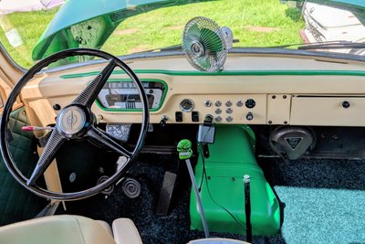 Das Cockpit des Ford ist unverändert.