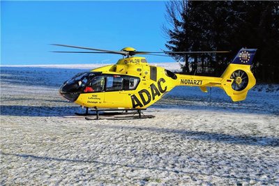 Bei dem Einsatz in Tschechien brachte der Rettungshubschrauber den Notarzt.