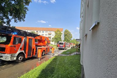 Einen Feuerwehreinsatz gab es am Mittwochnachmittag nach einem Wohnungsbrand in Haselbrunn.