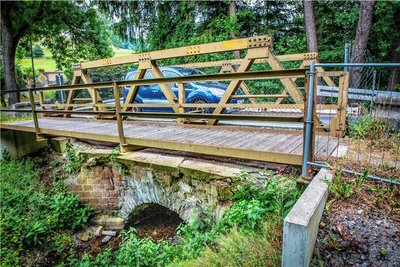 Mit dem Ersatzneubau für die kaputte Schwarzbach-Brücke geht er Ausbau der B 180 in die nächste Runde. 
