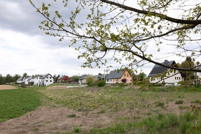 Das Baugebiet Siedlung Platten in Markneukirchen.