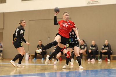 Ella Klemm ist eine von gleich mehreren talentierten Nachwuchs-Handballerinnen des BSV Sachsen, die in den vergangenen Monaten eine deutliche Entwicklung zeigte.