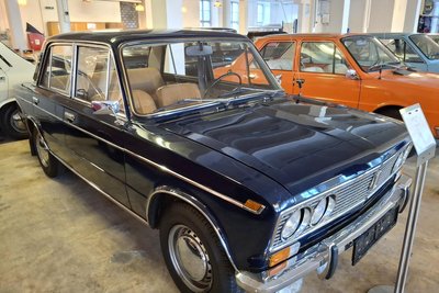 Traumauto: Dieser Lada 2103 ist Teil der Fahrzeugsammlung in Höhenfichte bei Augustusburg.